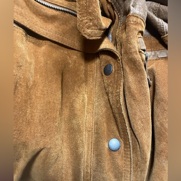 Vintage east west 
suede leather bomber
jacket euc - Picture 16 of 16